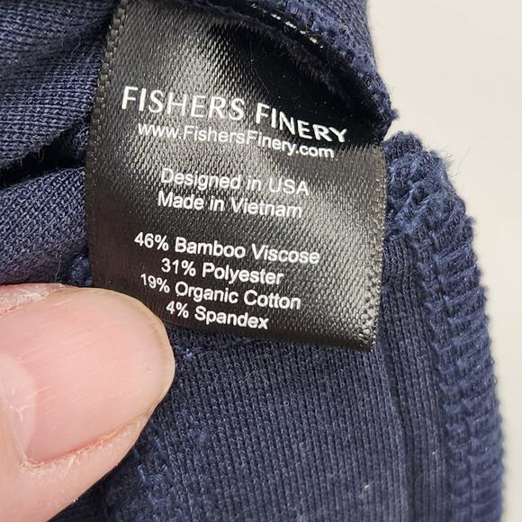 NWT Fishers Finery Navy EcoFabric™ Boot Leg Yoga Petite Pant Women's XL - Picture 4 of 11